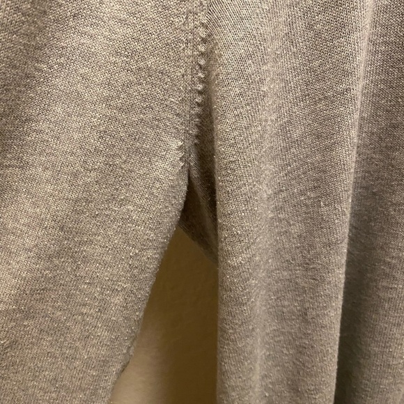 J. McLaughlin Grey Men's Quarter Zip Knit Sweater Size L - Picture 5 of 9